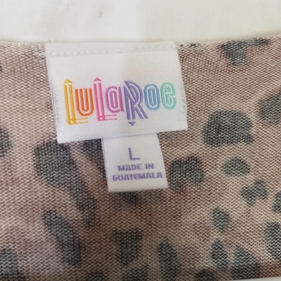 Lularoe animal print long cardigan - Picture 7 of 8